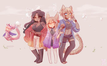 Alice, Kamaria, Ueno, &amp; Inara